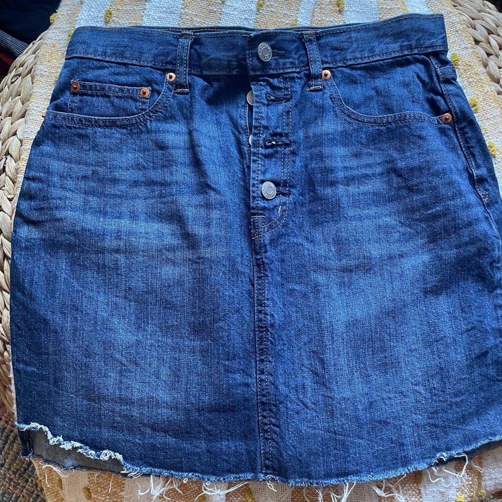GAP Blue Denim Skirt